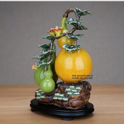 TƯỢNG HỒ LÔ VÀNG 3 TRÁI